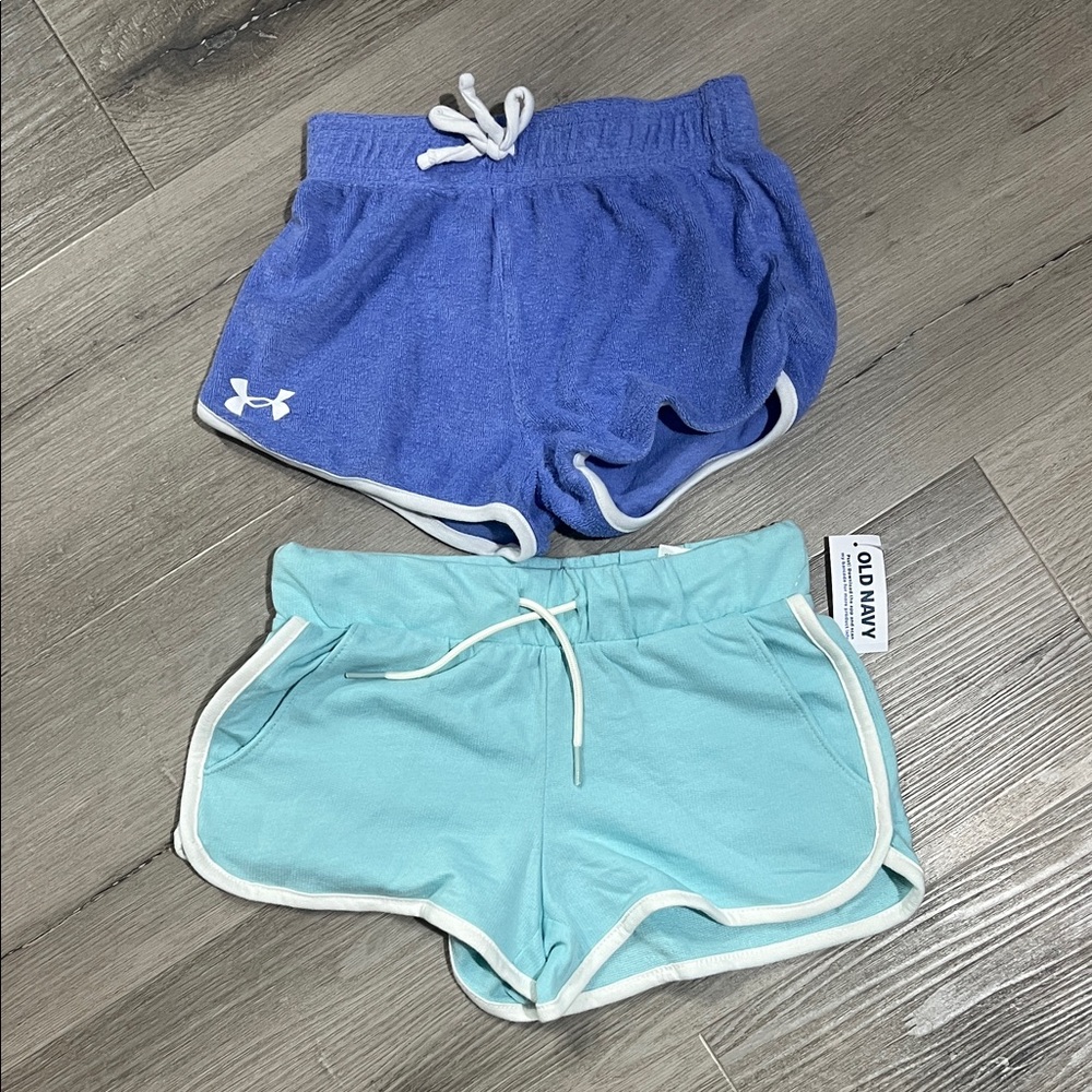 Under Armour Kids Shorts - Blue and Aqua